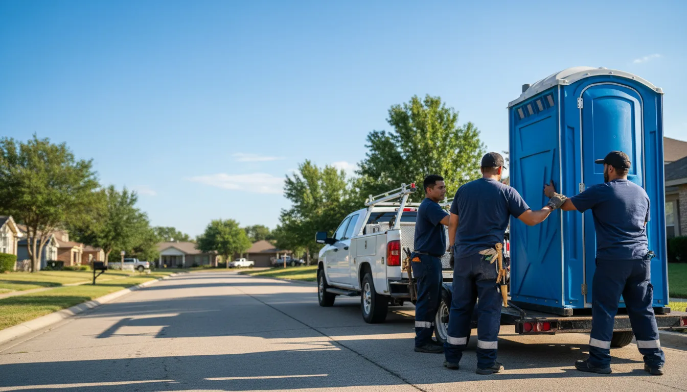 Portable Toilet Rental in Bartlett, KS near me